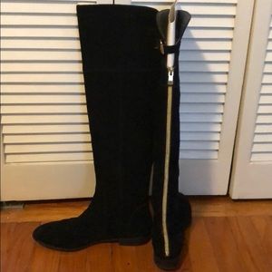 Charles by Charles David Black Suede Boots